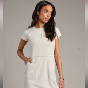 NWT RHONE Stance Rib Dress Oats Short Sleeve